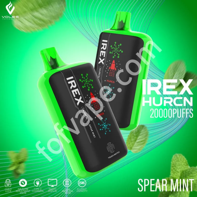 IREX Hurcn Box 20000 puffs Disposable Vape-15 flavors IREX Wholesale