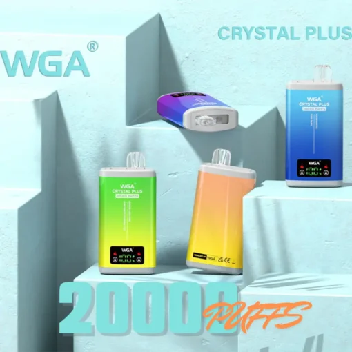 WGA Crystal Plus 20000 Puffs Disposable Vape-15 flavors Wholesale