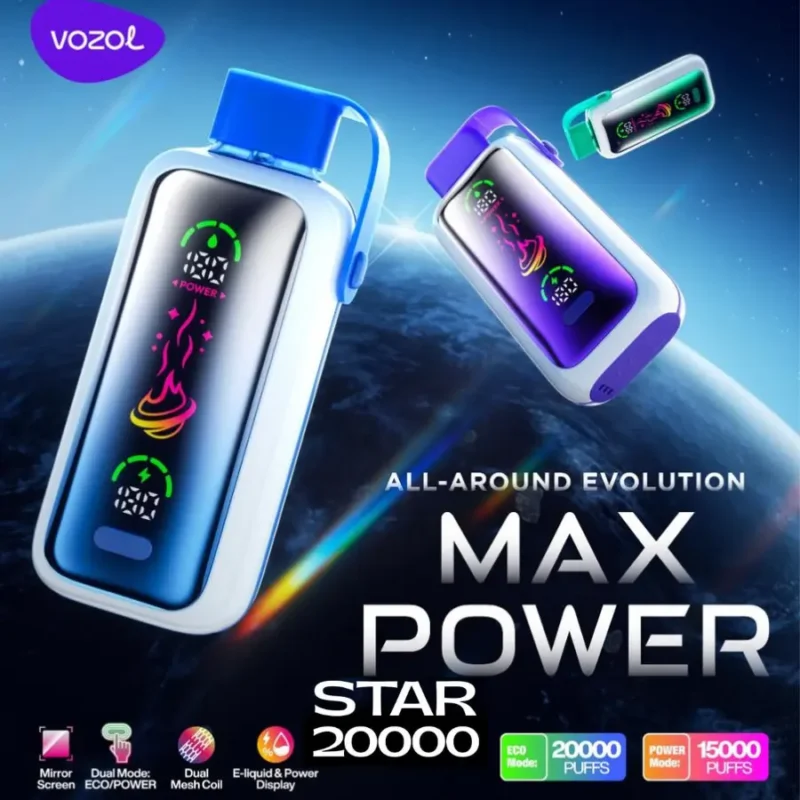 VOZOL STAR 20000(20K) Puffs Disposable Vape-20 flavors Vozol Wholesale