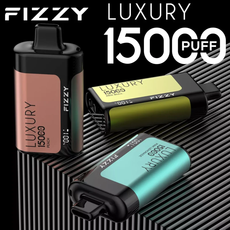 Fizzy Luxury 15000 Puffs Vape-15 flavors Disposable Vapes Pen Wholesale