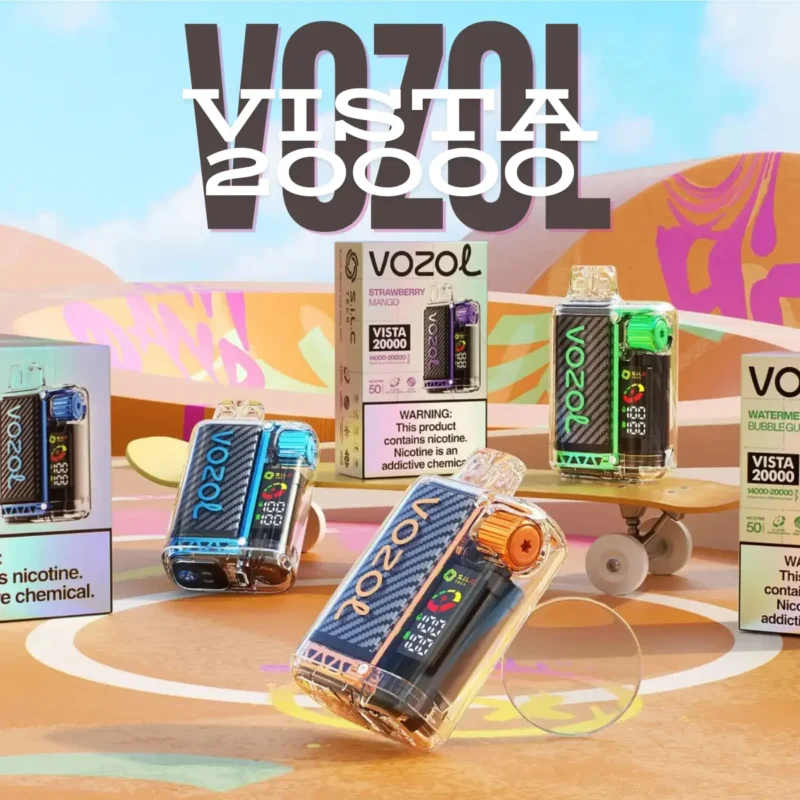 VOZOL VISTA 20000(20K) Puffs Disposable Vape-20 flavors Vozol whloesale