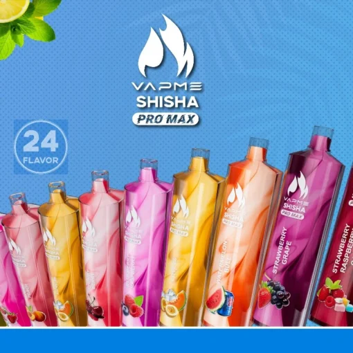 Vapme Shisha Pro Max 20000 Puffs-24 flavors Rechargeable Disposable Vapes Pen Wholesale