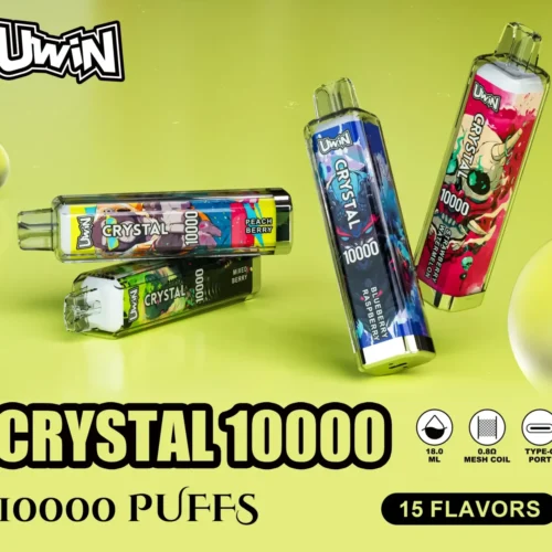 Uwin Crystal 10000 Puffs Disposable Vape-15 flavors Uwin Wholesale