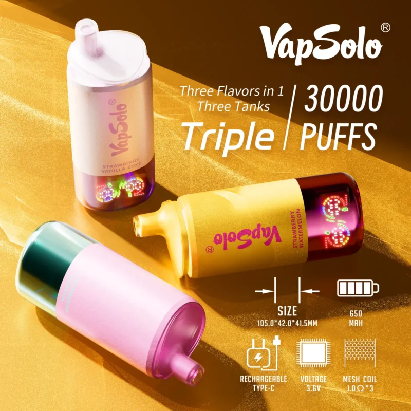 Vapsolo Triple 30000 Puffs